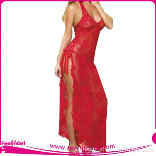 Wholesale new style silk satin sleepwear